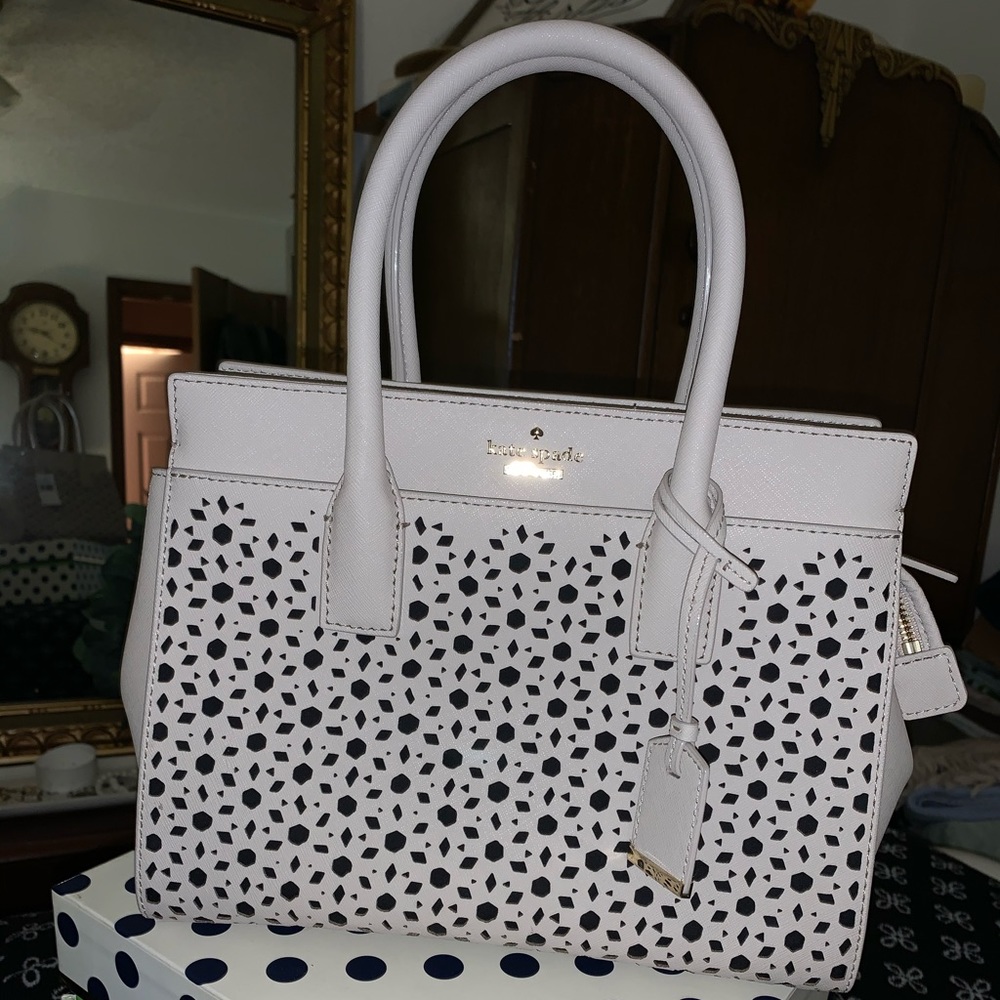 KATE SPADE Candace perforated small purse